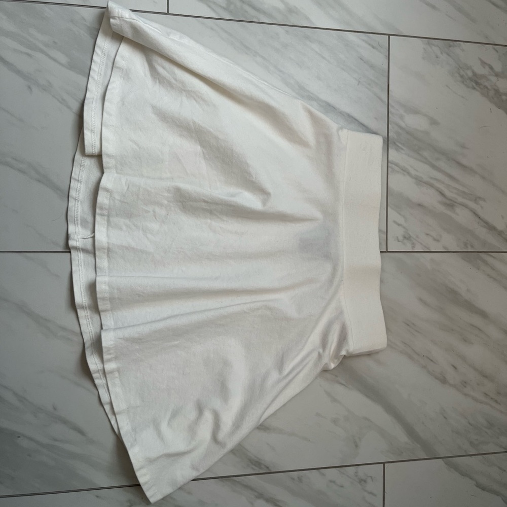 White Skater Skirt